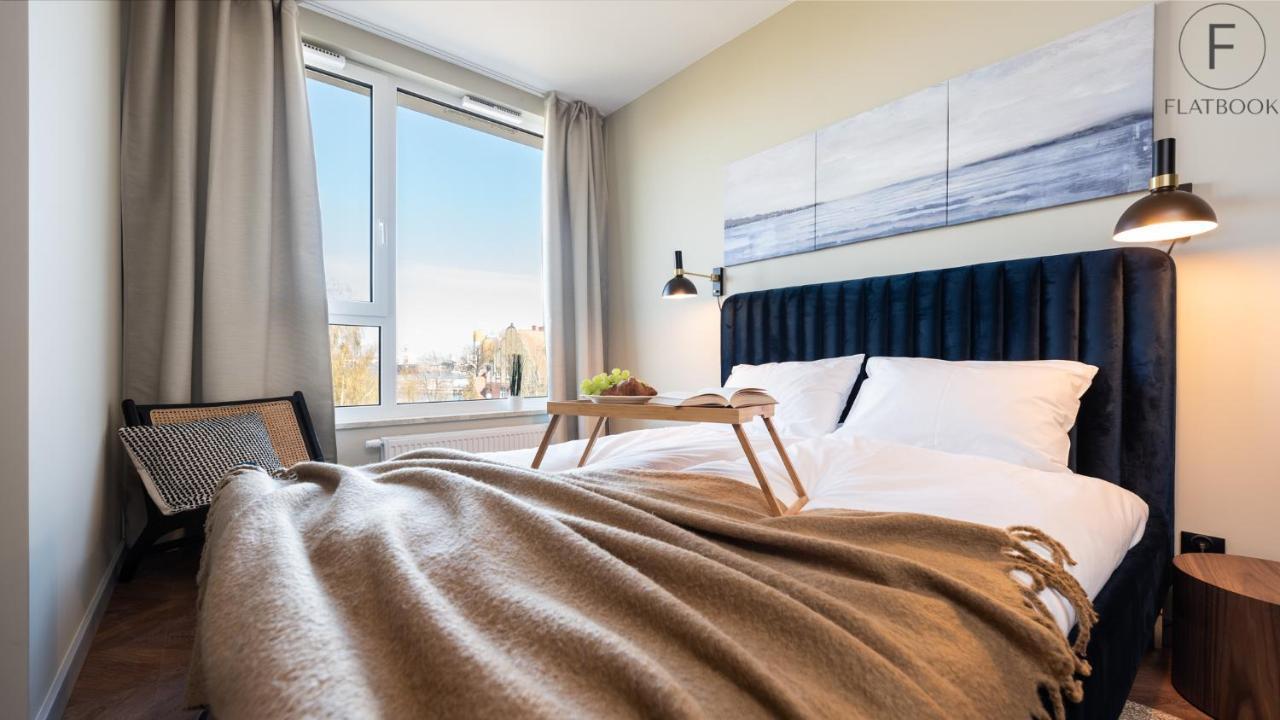 Flatbook - City Center Apartments Chlebova With Gym 格但斯克 外观 照片